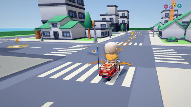 Pizza Panic gameplay in Qwiz Rush