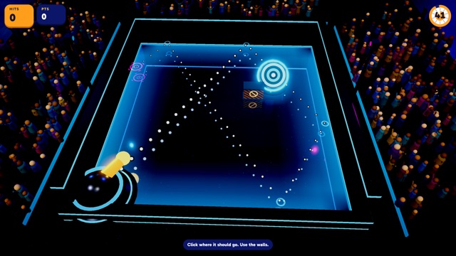 Bounce Aim gameplay in Qwiz Rush
