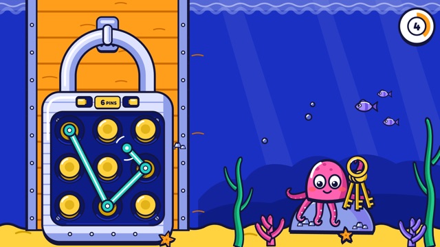 Pattern Lock gameplay in Qwiz Rush