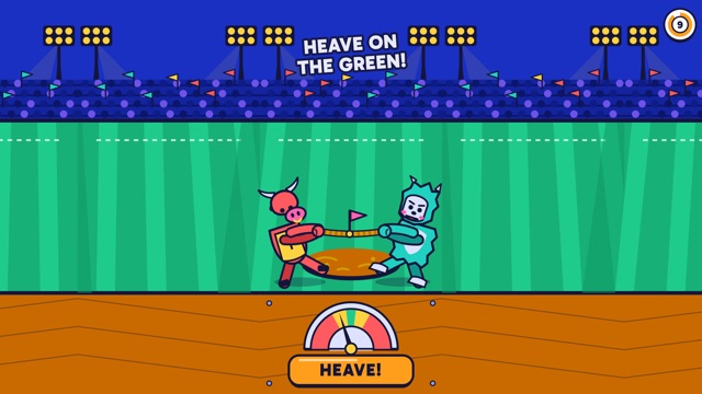 Tug of War gameplay in Qwiz Rush