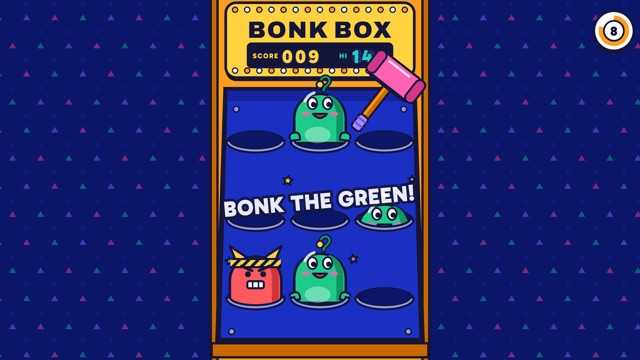 Whack-a-Target gameplay in Qwiz Rush